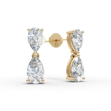 The Golden Drop Earrings