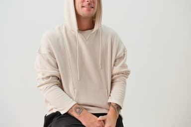 Organic Cotton Oversize Hoodie I Sandy