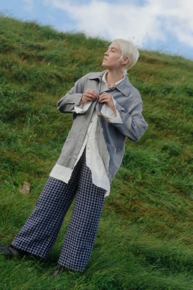 Bill Linen Wool Blend Jacket