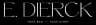 E. Dierck Clothing Brand Logo