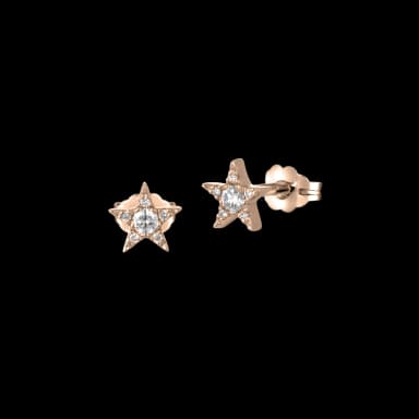 Star diamond studs