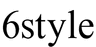 6style Clothing Brand Logo