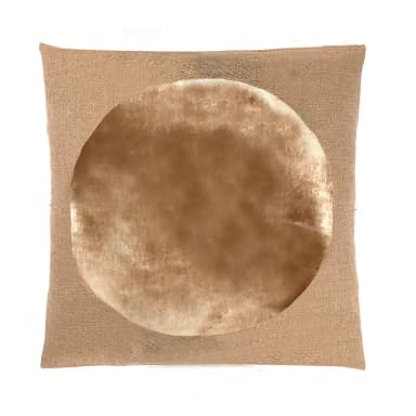 SILK VELVET PILLOW IN ROASTED