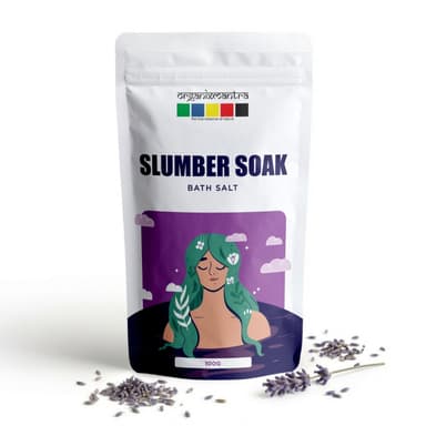 organix mantra slumber soak lavender bath salt 100g
